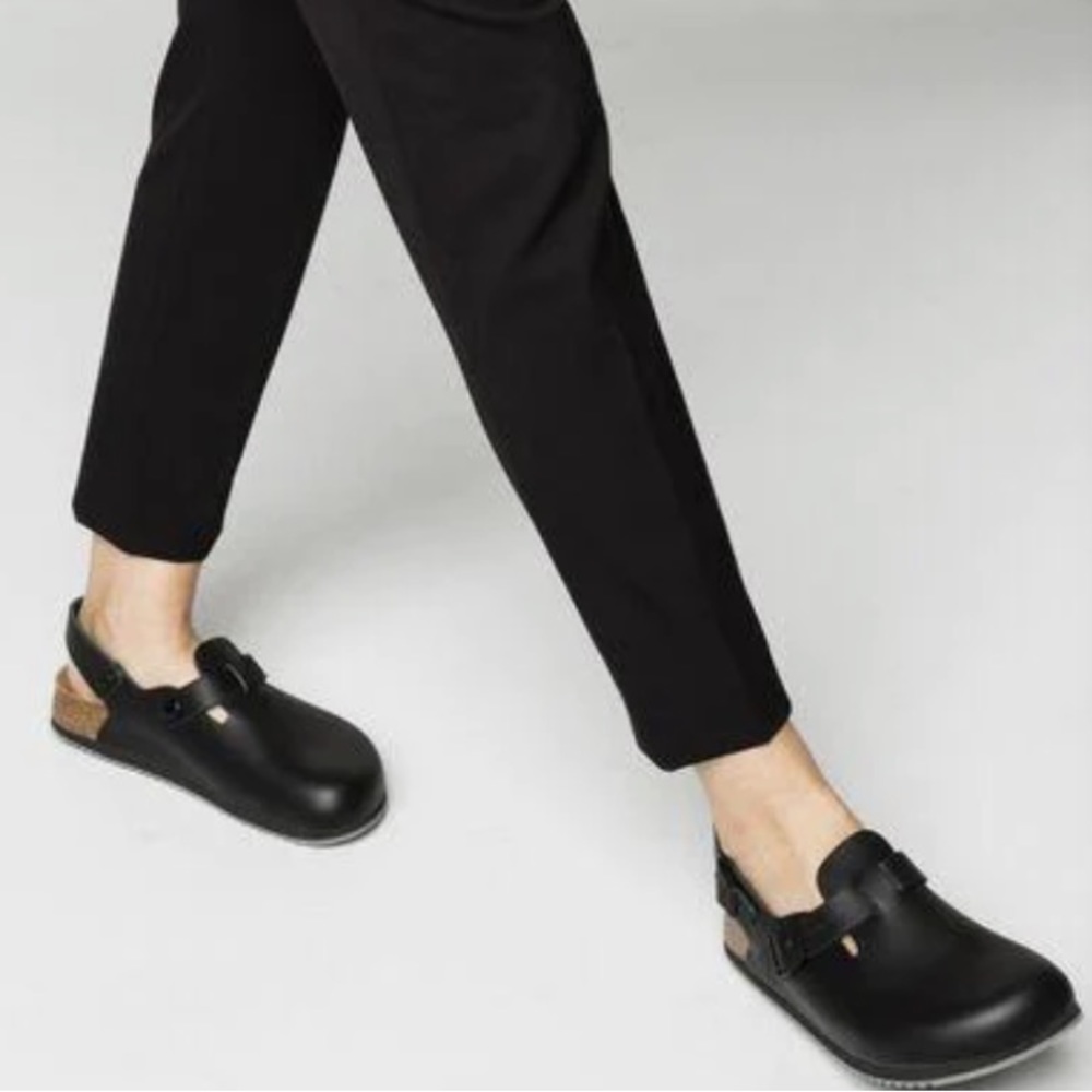 Birkenstock Women's Tokio Super Grip Black Leather